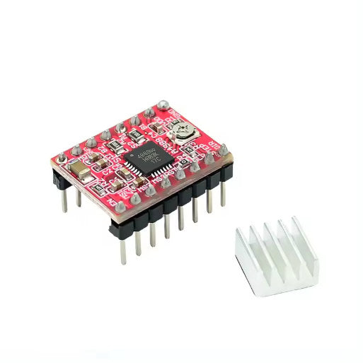 A4988 DRV8825 Stepper Motor Driver with Heat Sink
