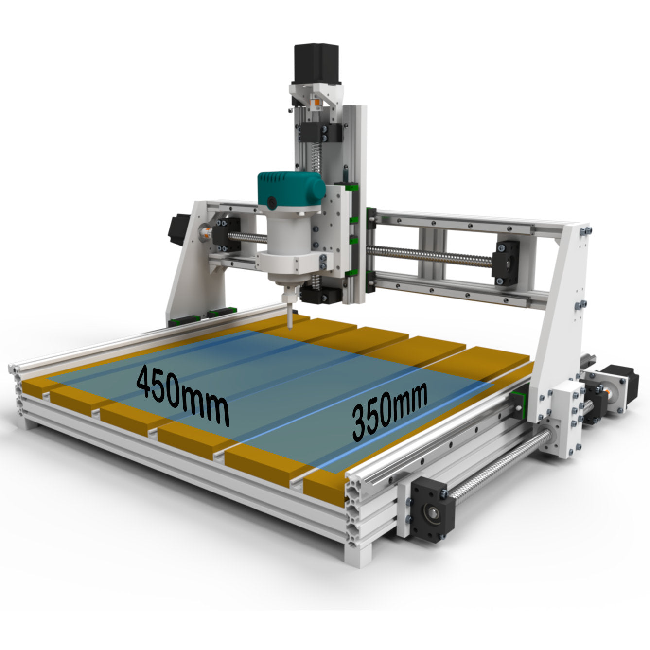 DIY CNC Build Kit for HTMCNC Aluminum CNC Router