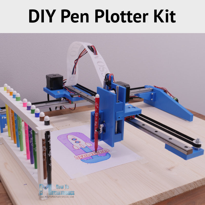 DIY Pen Plotter with Automatic Tool Changer