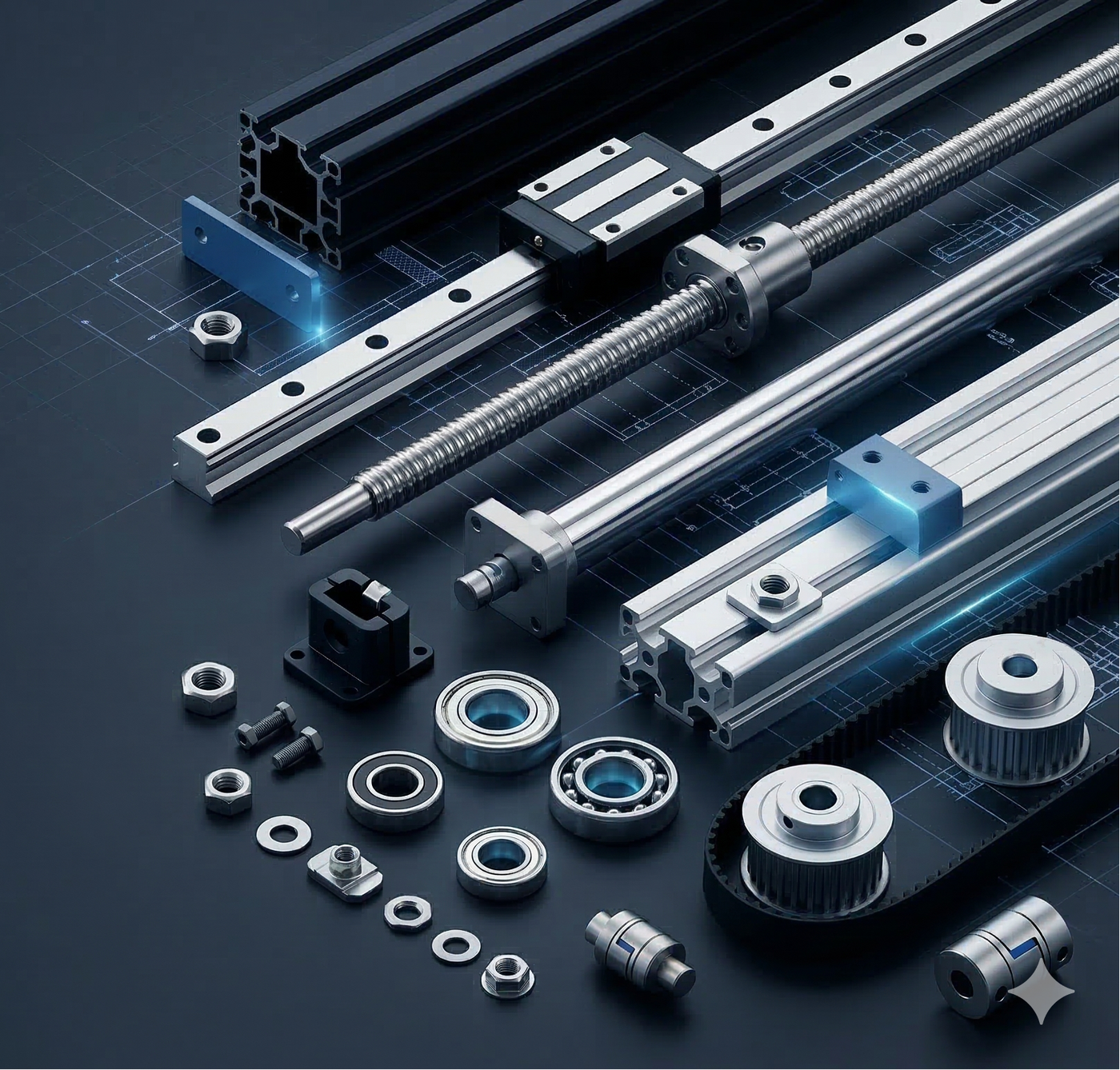 Precision Components for CNC & Robotics