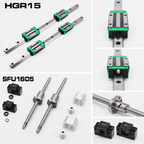 Linear rails and Ball Screws Kit for HTMCNC 3D Printed CNC Router
