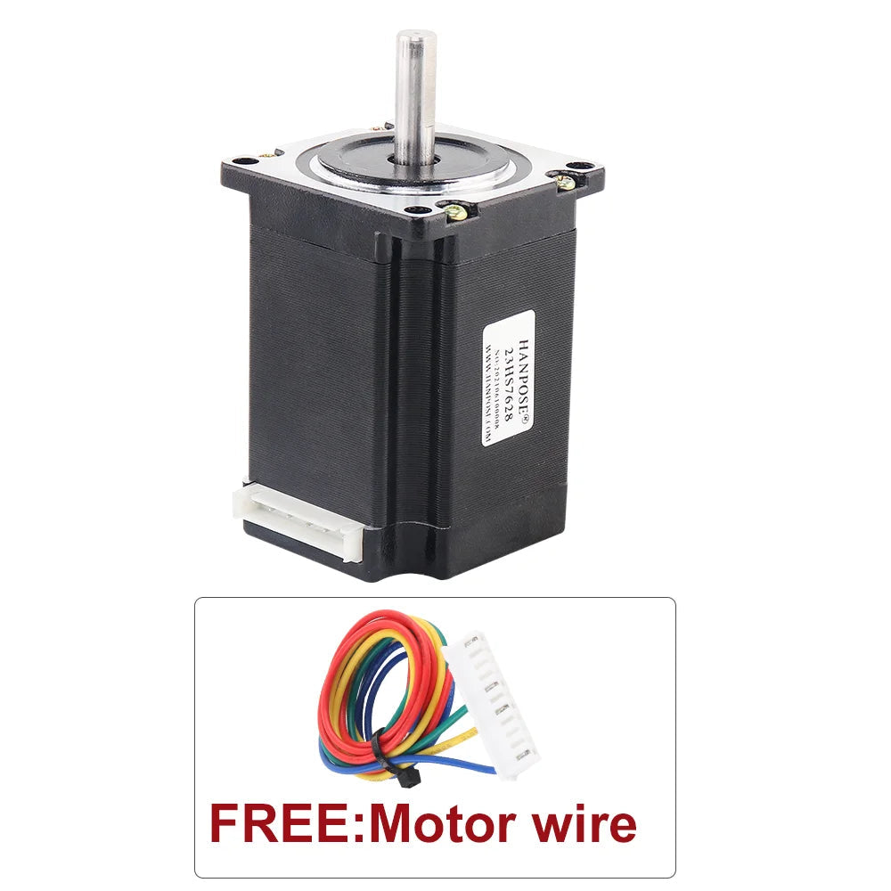 NEMA 23 Stepper Motor 51mm 2.8A 101N.cm 23HS5128 for CNC & Laser Cut