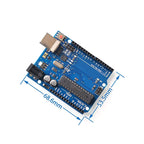 UNO R3 Official Set | ATmega328P + ATmega16U2 Chip | 5V MCU + USB Cable