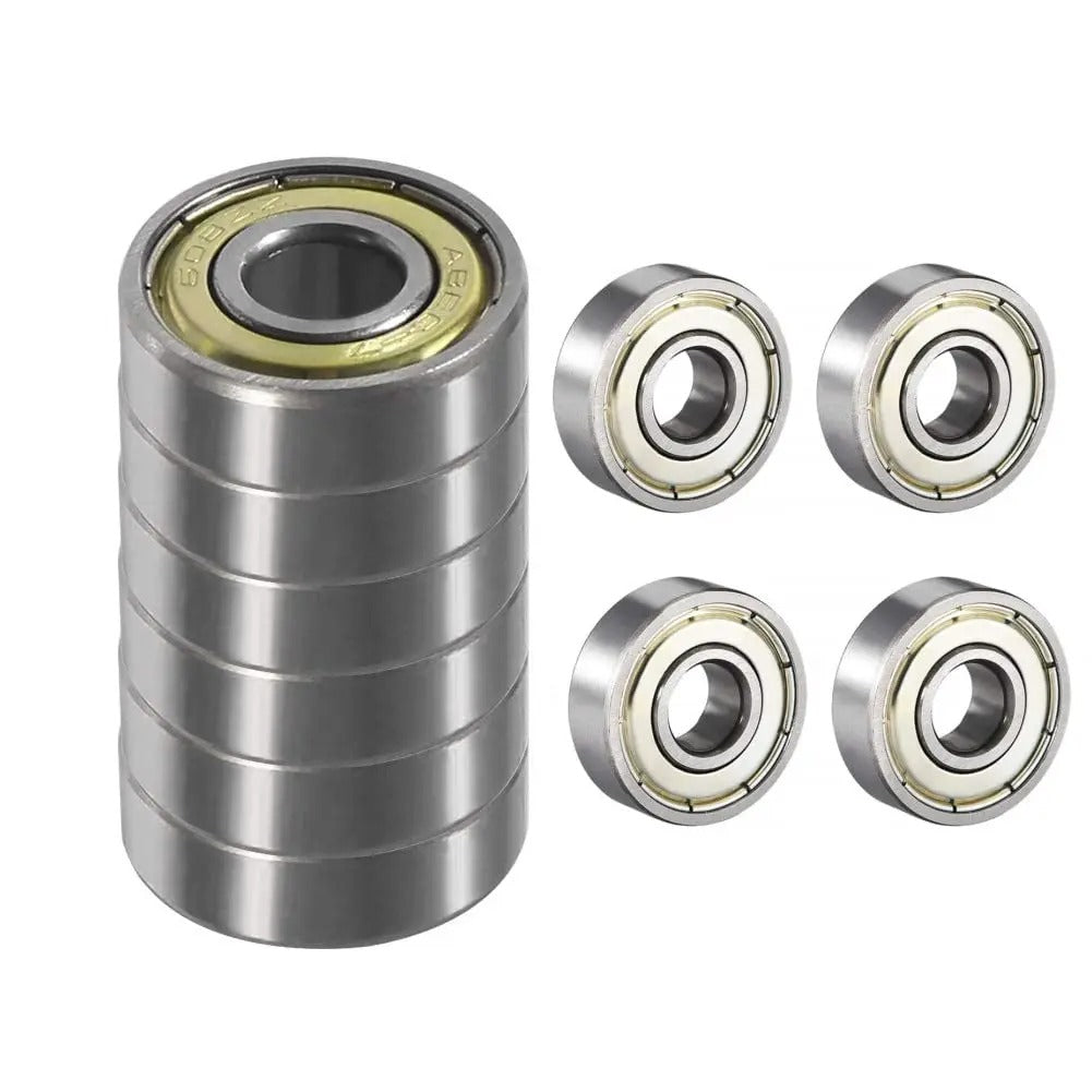 10pcs Deep Groove Ball Bearings 608-2RS 608ZZ 623 625 603-629 High Speed