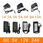 Universal AC/DC Power Supply Adapter – 5V-24V LED Driver & Charger