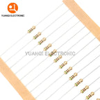860pcs 1/4W Carbon Film Resistor Kit – 1R to 1M Ohm Assorted Set