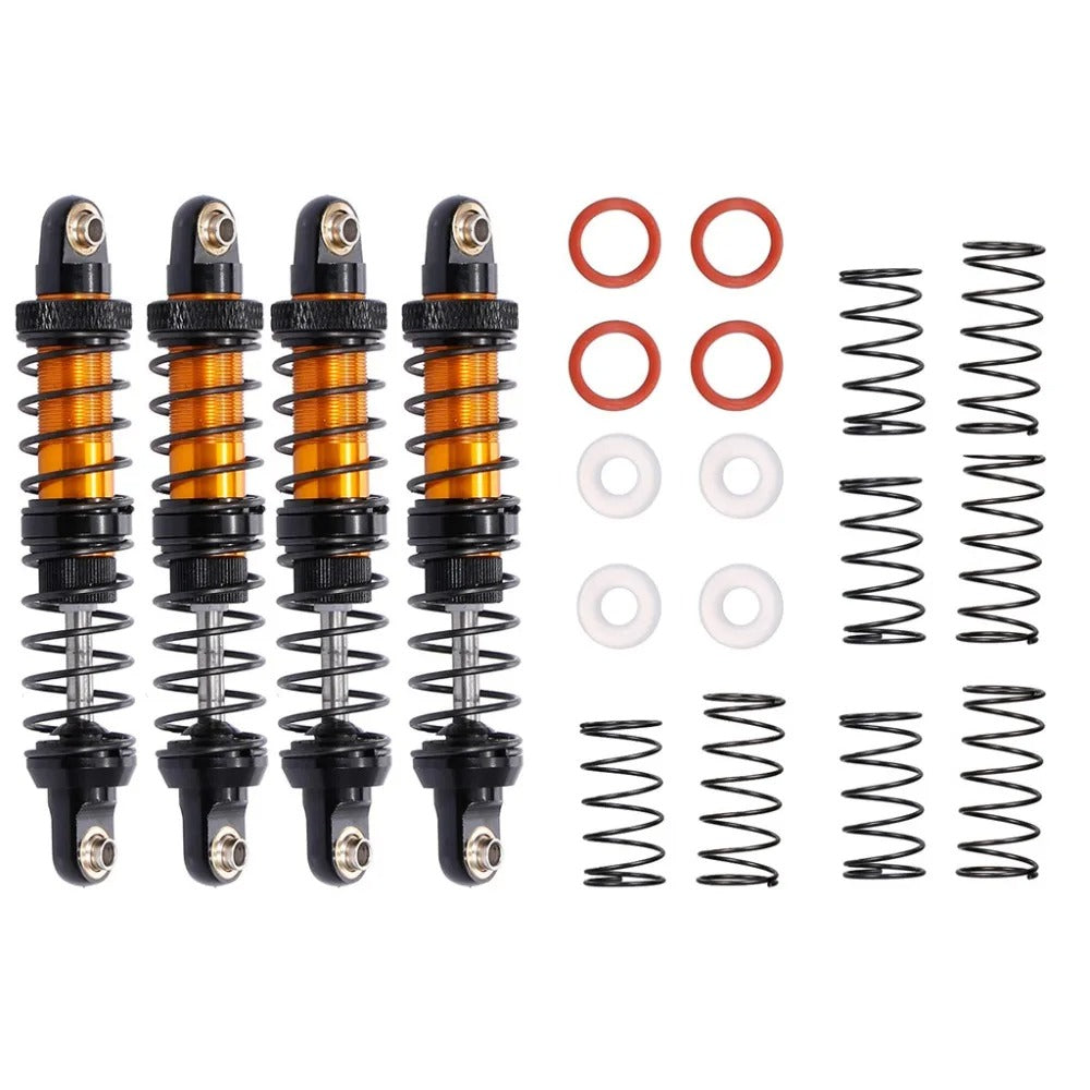 4Pcs Adjustable Metal Shock Absorber for 1/10 RC Crawler – 70mm to 120mm