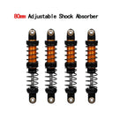 4Pcs Adjustable Metal Shock Absorber for 1/10 RC Crawler – 70mm to 120mm