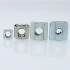 200pcs T-Slot Sliding Nut M4 M5 M6 M8 – Carbon Steel EU Standard Nut Set