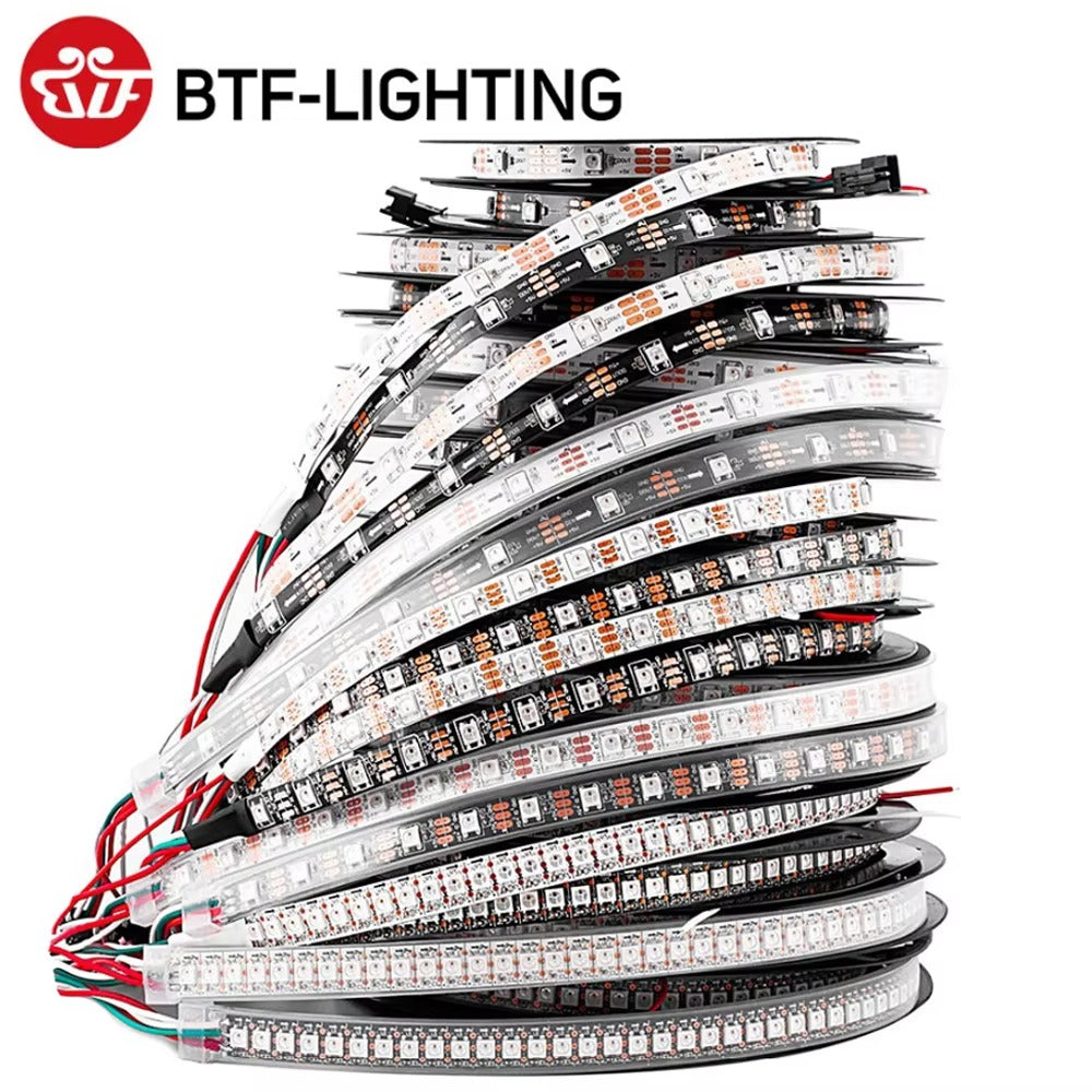 LumiNex WS2812B RGB LED Strip | Addressable Smart Pixels | DC5V IP67