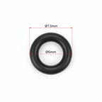 10pcs ABEC-5 686-2RS Deep Groove Ball Bearing – 6x13x5mm Double Rubber Seal