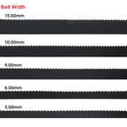 GT2 GT3 Open Timing Belt – 6mm 9mm 10mm 15mm Fiberglass Reinforced