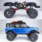 YEAHRUN 4Pcs 48mm Metal Shock Absorber for Axial SCX24 Crawler Upgrades