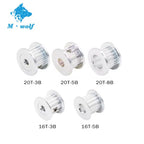 GT2 Aluminum Idler Pulley 16T 20T – 3mm 5mm 8mm Bore for 6mm Belt