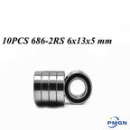 1-10pcs 623 624 625 626 627 628 629 2RS ZZ Miniature Ball Bearings