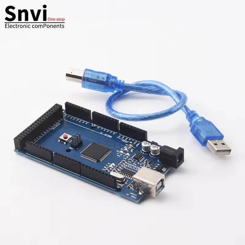 Mega 2560 R3 Board | ATmega2560-16AU & CH340G | 54 I/O Pins 256KB Flash