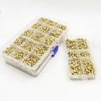 Brass Heat-Set Threaded Inserts M2-M6 – 3D Printing & Molding Nut Kit