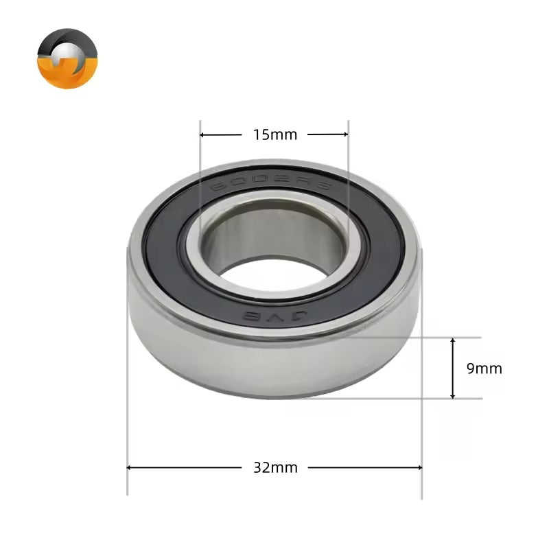 Chrome Steel Ball Bearings 6000-6206 – 2RS Sealed Precision (2pcs)
