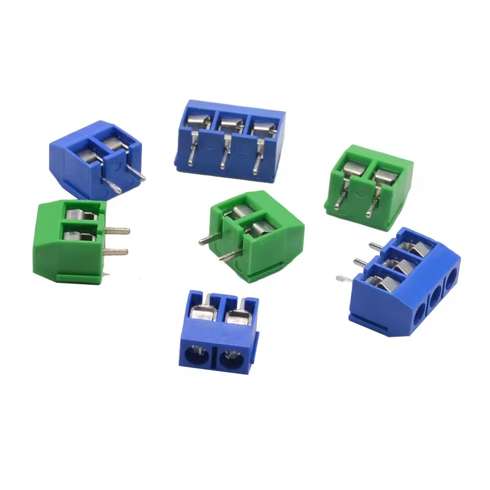 10PCS KF301-5.0 Terminal Block – 2P 3P 4P Pitch 5.0mm PCB Connector