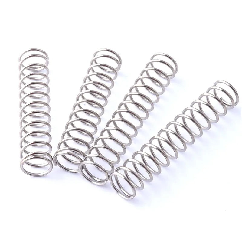 10pcs 304 Stainless Steel Compression Spring – 0.8mm Wire 5-18mm OD
