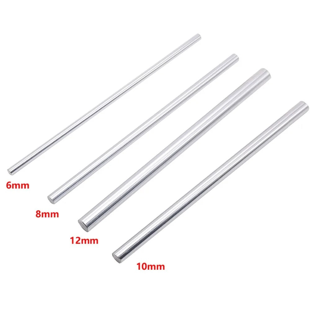 Chrome Plated Linear Shaft 6mm 8mm – 100mm-200mm Smooth Cylinder Rod
