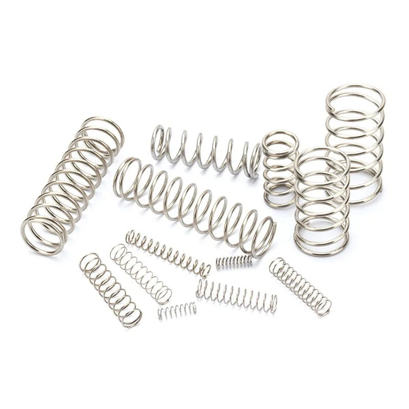 10pcs 304 Stainless Steel Compression Spring – 0.8mm Wire 5-18mm OD