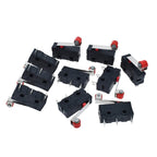 20pcs KW12-3 Micro Limit Switch – 5A 125-250V Roller Lever Arm
