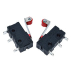 20pcs KW12-3 Micro Limit Switch – 5A 125-250V Roller Lever Arm