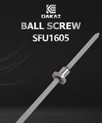 C5 Ball Screw SFU1605 – 250mm-2000mm Machined Rod with Single Ballnut