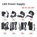 Universal AC/DC Power Supply Adapter – 5V-24V LED Driver & Charger