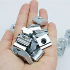 200pcs T-Slot Sliding Nut M4 M5 M6 M8 – Carbon Steel EU Standard Nut Set