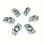 50pcs M3 M4 M5 T-Slot Nut – Sliding Hammer-Head Fastener for 2020 Profile