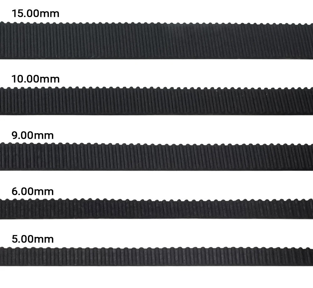 GT2 GT3 Open Timing Belt – 6mm 9mm 10mm 15mm Fiberglass Reinforced