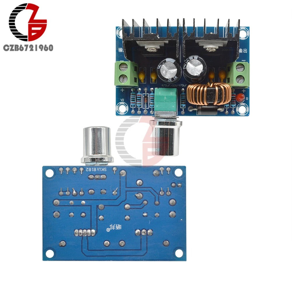 XL4016 200W DC-DC Buck Converter | 8A Adjustable Step Down | 5V-40V to 1.2-36V