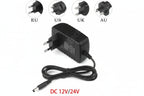 Universal AC/DC Power Supply Adapter – 5V-24V LED Driver & Charger
