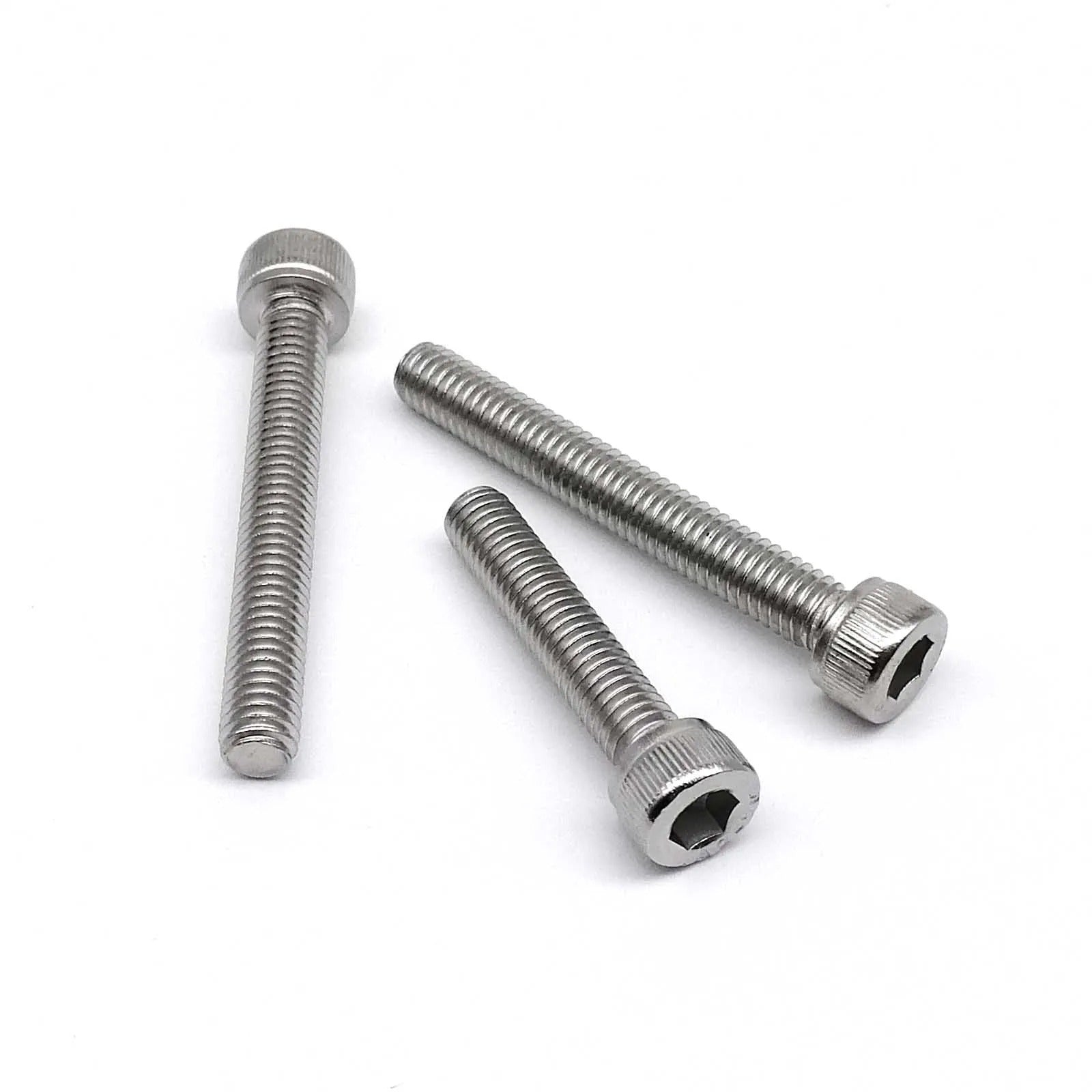 304 Stainless Steel M2-M12 Hex Socket Cap Screw – DIN912 Allen Bolt 6-200mm
