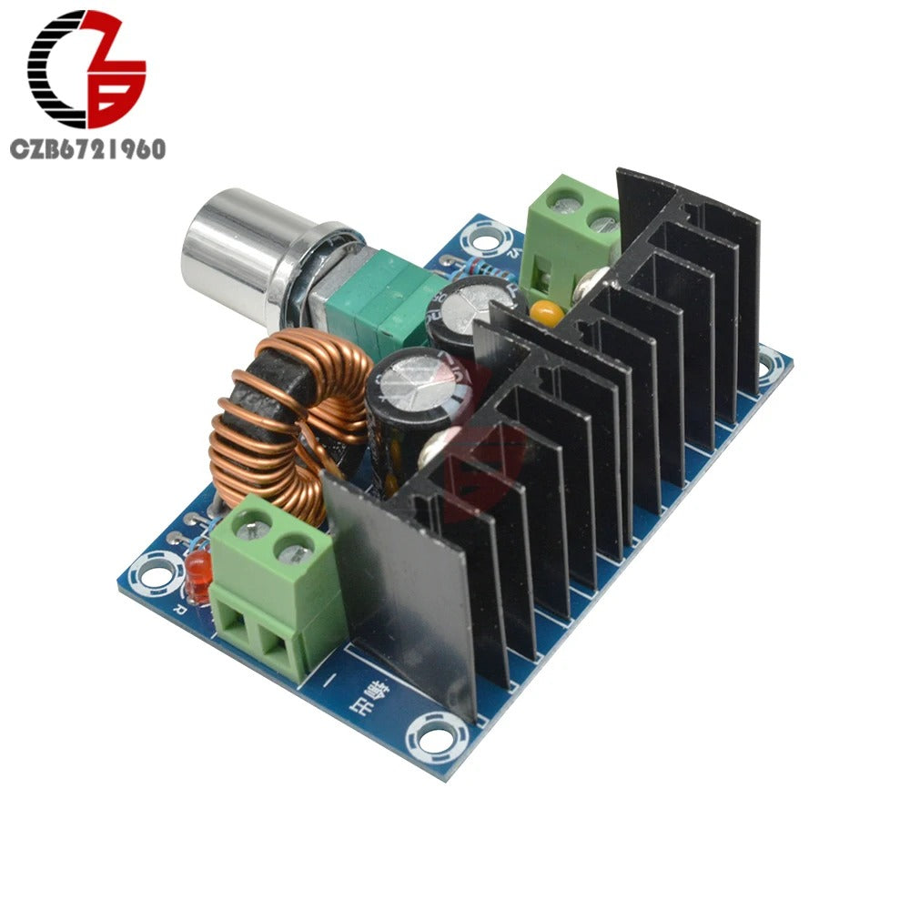 XL4016 200W DC-DC Buck Converter | 8A Adjustable Step Down | 5V-40V to 1.2-36V