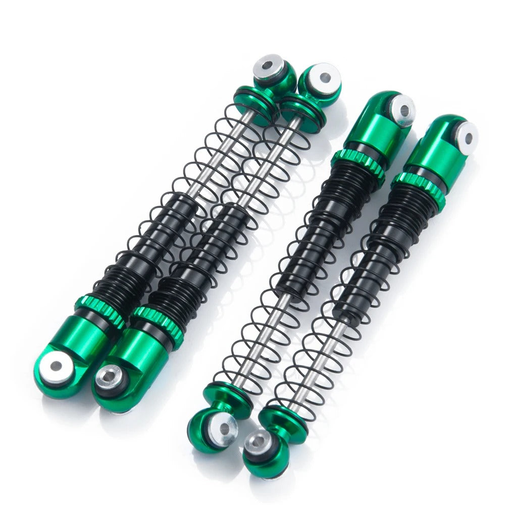 YEAHRUN 4Pcs 48mm Metal Shock Absorber for Axial SCX24 Crawler Upgrades
