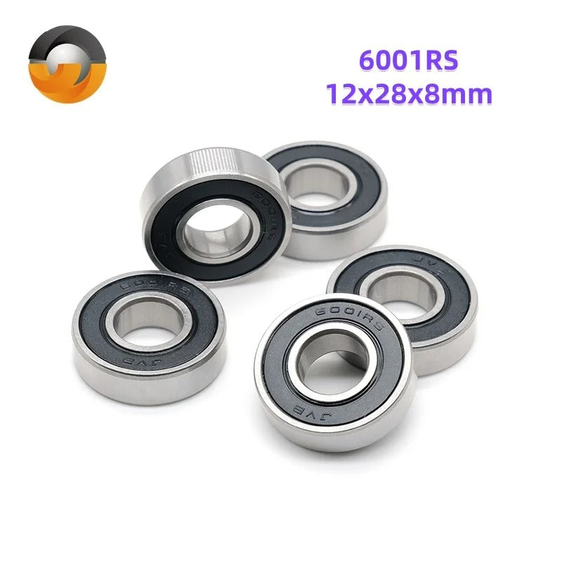 Chrome Steel Ball Bearings 6000-6206 – 2RS Sealed Precision (2pcs)