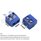 10PCS KF301-5.0 Terminal Block – 2P 3P 4P Pitch 5.0mm PCB Connector