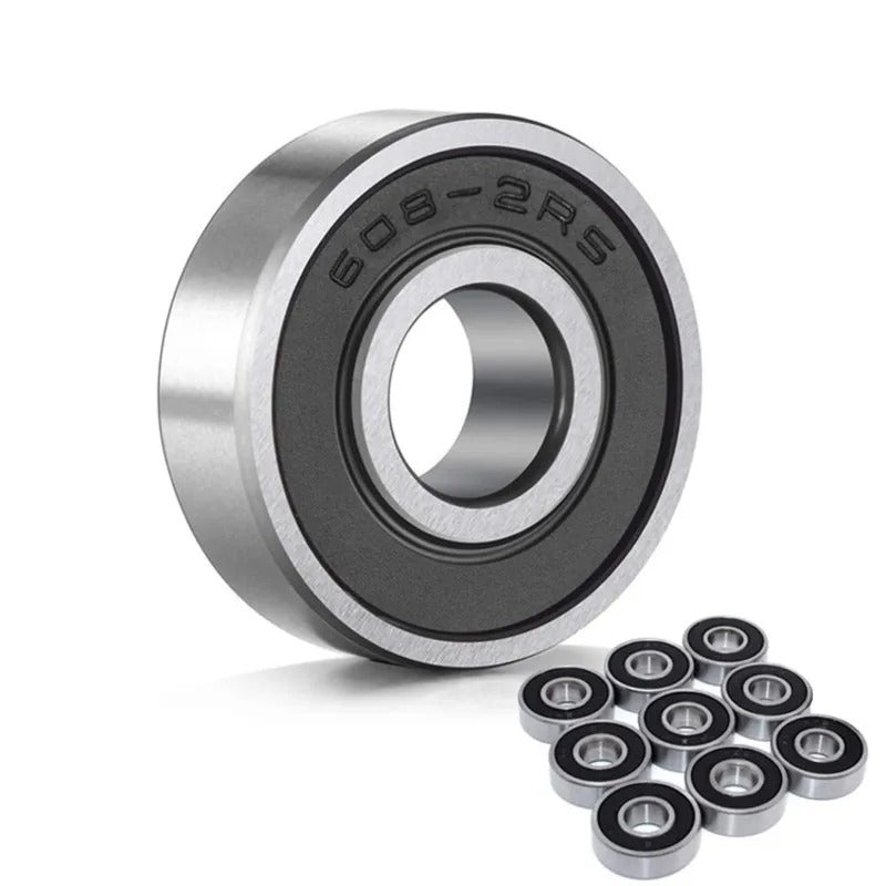 10pcs Deep Groove Ball Bearings 608-2RS 608ZZ 623 625 603-629 High Speed
