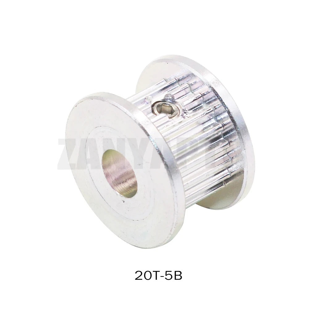 GT2 Aluminum Idler Pulley 16T 20T – 3mm 5mm 8mm Bore for 6mm Belt