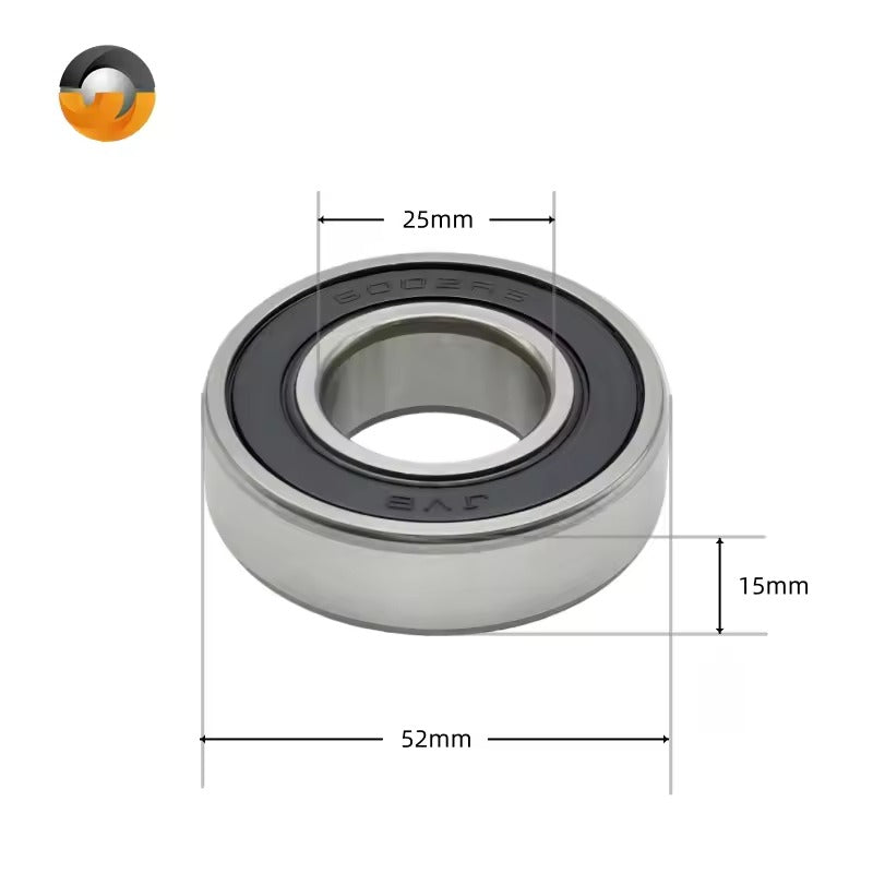 Chrome Steel Ball Bearings 6000-6206 – 2RS Sealed Precision (2pcs)