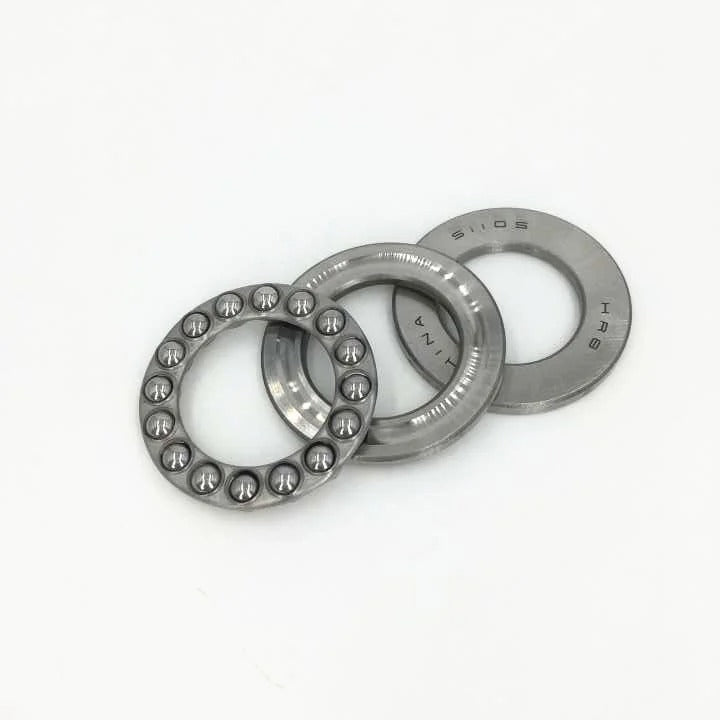 JARBLUE 51105-51109 Axial Ball Thrust Bearing – 2pcs 3-Part Steel Set