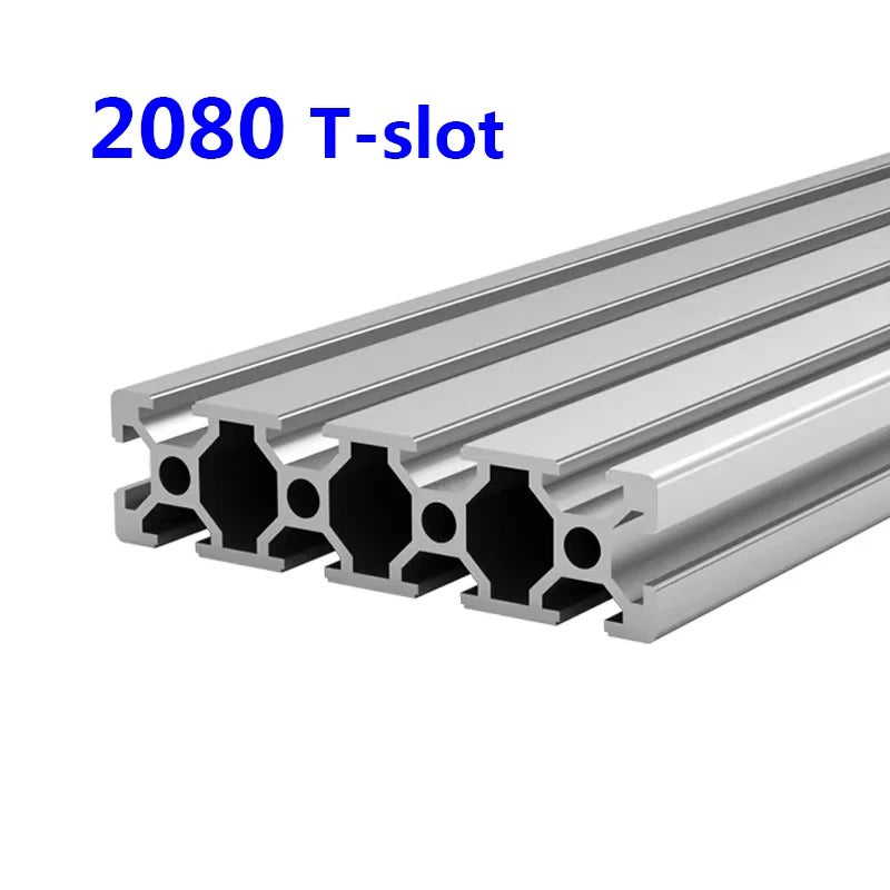 T-Slot Aluminum Extrusion Profile 2020 2040 2060 2080 20100 – 100mm-1000mm