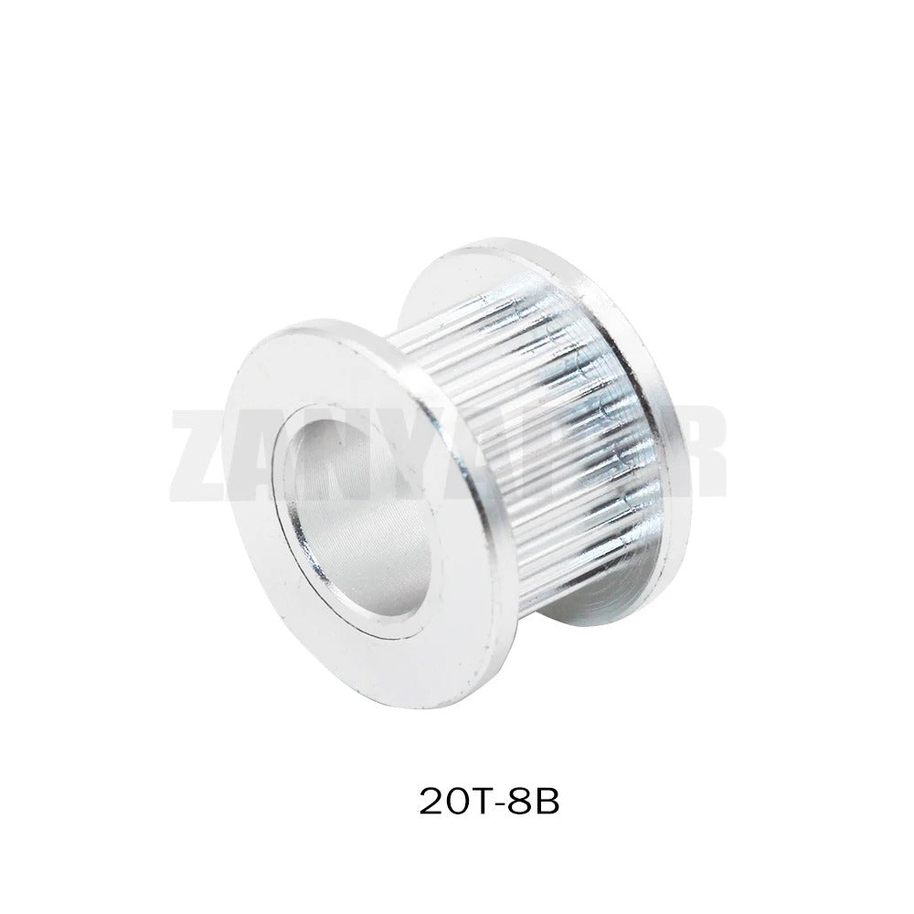 GT2 Aluminum Idler Pulley 16T 20T – 3mm 5mm 8mm Bore for 6mm Belt