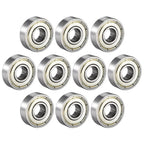 10pcs Deep Groove Ball Bearings 608-2RS 608ZZ 623 625 603-629 High Speed