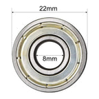 10pcs Deep Groove Ball Bearings 608-2RS 608ZZ 623 625 603-629 High Speed