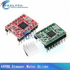 A4988 DRV8825 Stepper Motor Driver with Heat Sink for RAMPS 1.4 3D Printer