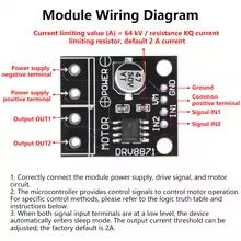TI DRV8871 Motor Driver Module 3.6A H-Bridge 6.5V-45V PWM for Arduino
